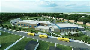East Elementary rendering of new school